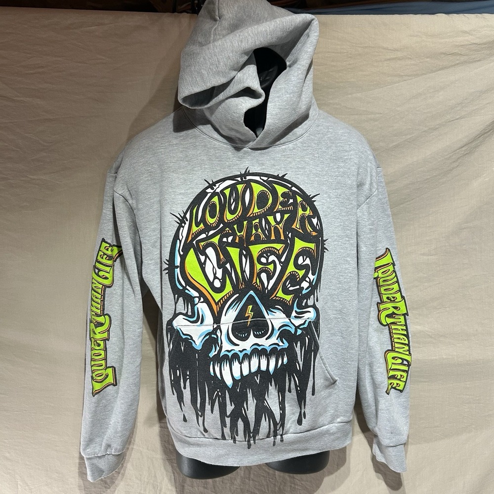 Louder Than Life 2024 Festival Hoodie Small Slayer Motley Crue Slipknot Korn